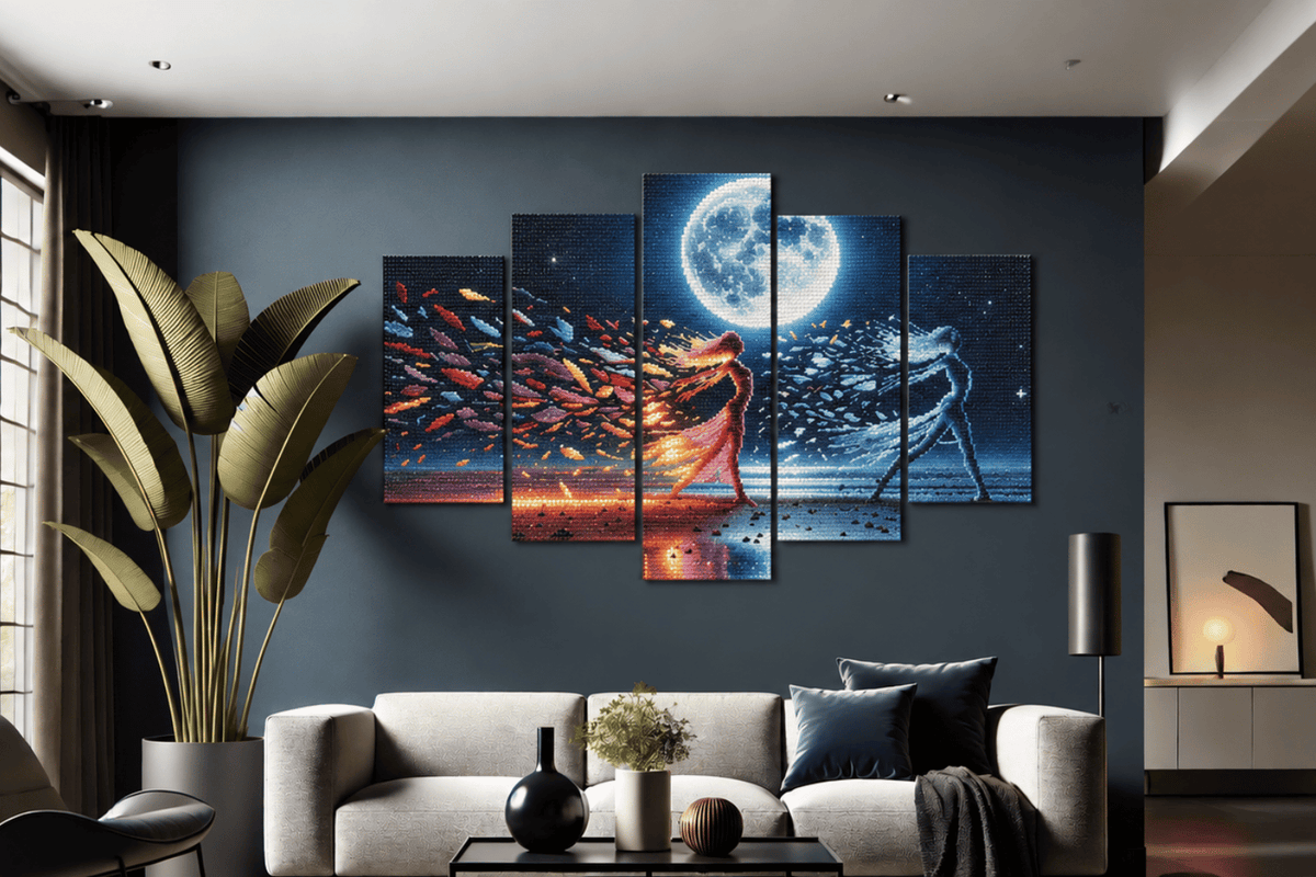 Mehrteilige Diamond Paintings