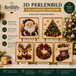 Diamond Painting Weihnachtsset mit Weihnachtsbaum, Weihnachtsmann, Socke, Kranz, Rentier