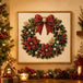 Diamond Painting Weihnachtsset mit  Kranz