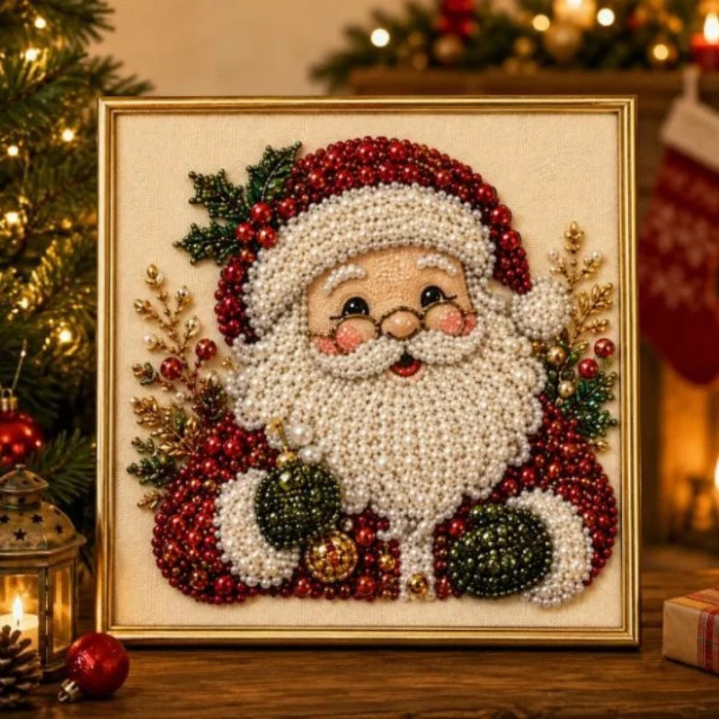 Diamond Painting Weihnachtsset mit Weihnachtsmann