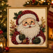 Diamond Painting Weihnachtsset mit Weihnachtsmann