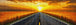 Diamond Painting einer geraden Landstraße durch goldene Getreidefelder bei tief stehender Sonne. Mockup.