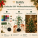 DIY Perlen-Weihnachtsbaum-Set, Kristall-Weihnachts-Bastelset für Erwachsene, Ornament-Charms, Tischdekoration, Entspannendes Projekt, Weihnachtsgeschenk ideen