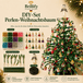 DIY Perlen-Weihnachtsbaum-Set, Kristall-Weihnachts-Bastelset für Erwachsene, Ornament-Charms, Tischdekoration, Entspannendes Projekt, Weihnachtsgeschenk Set