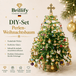 DIY Perlen-Weihnachtsbaum-Set, Kristall-Weihnachts-Bastelset für Erwachsene, Ornament-Charms, Tischdekoration, Entspannendes Projekt, Weihnachtsgeschenk kreieren